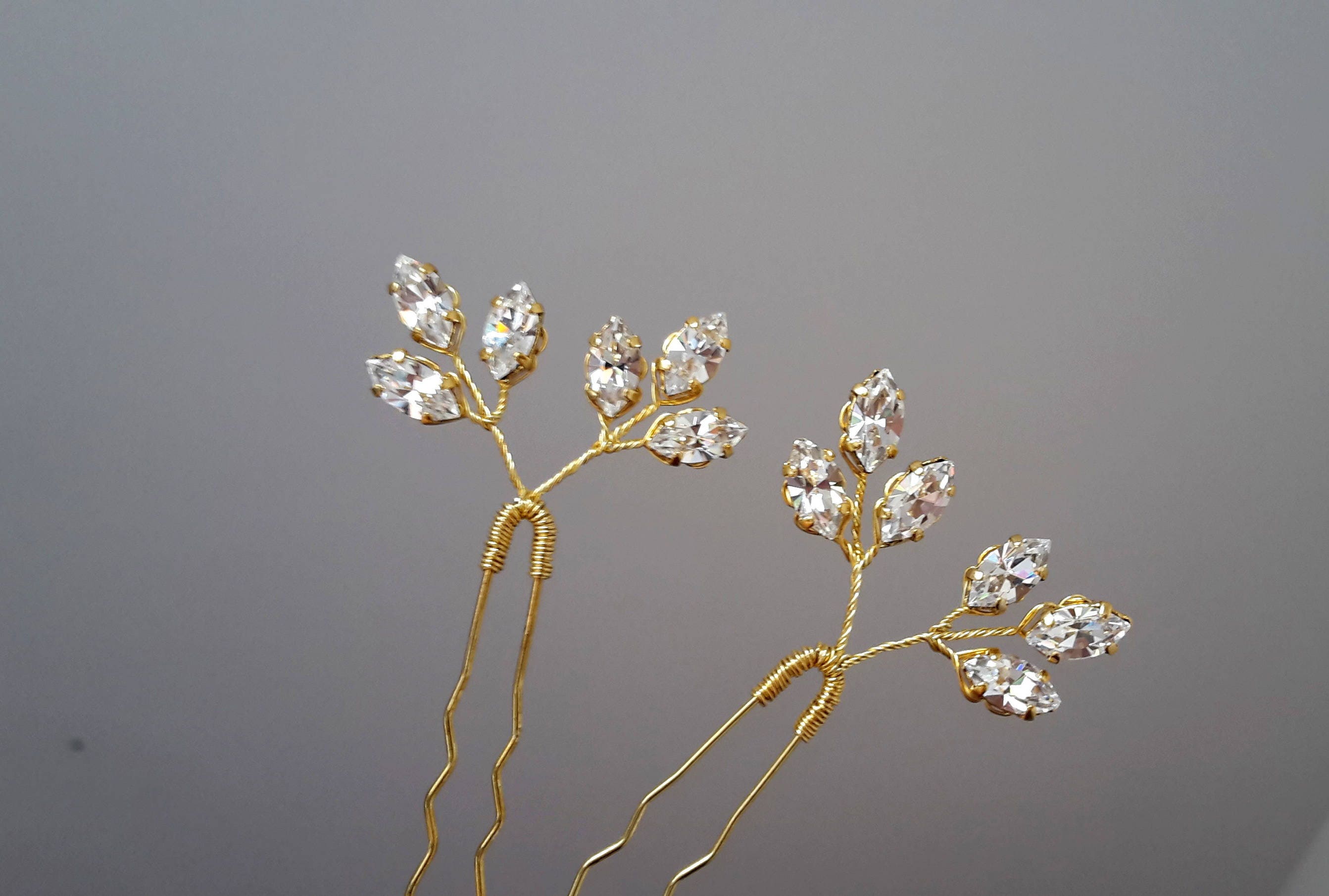 Wedding Hair Pins Crystal Bridal Hair Pins Wedding Bobby Pins