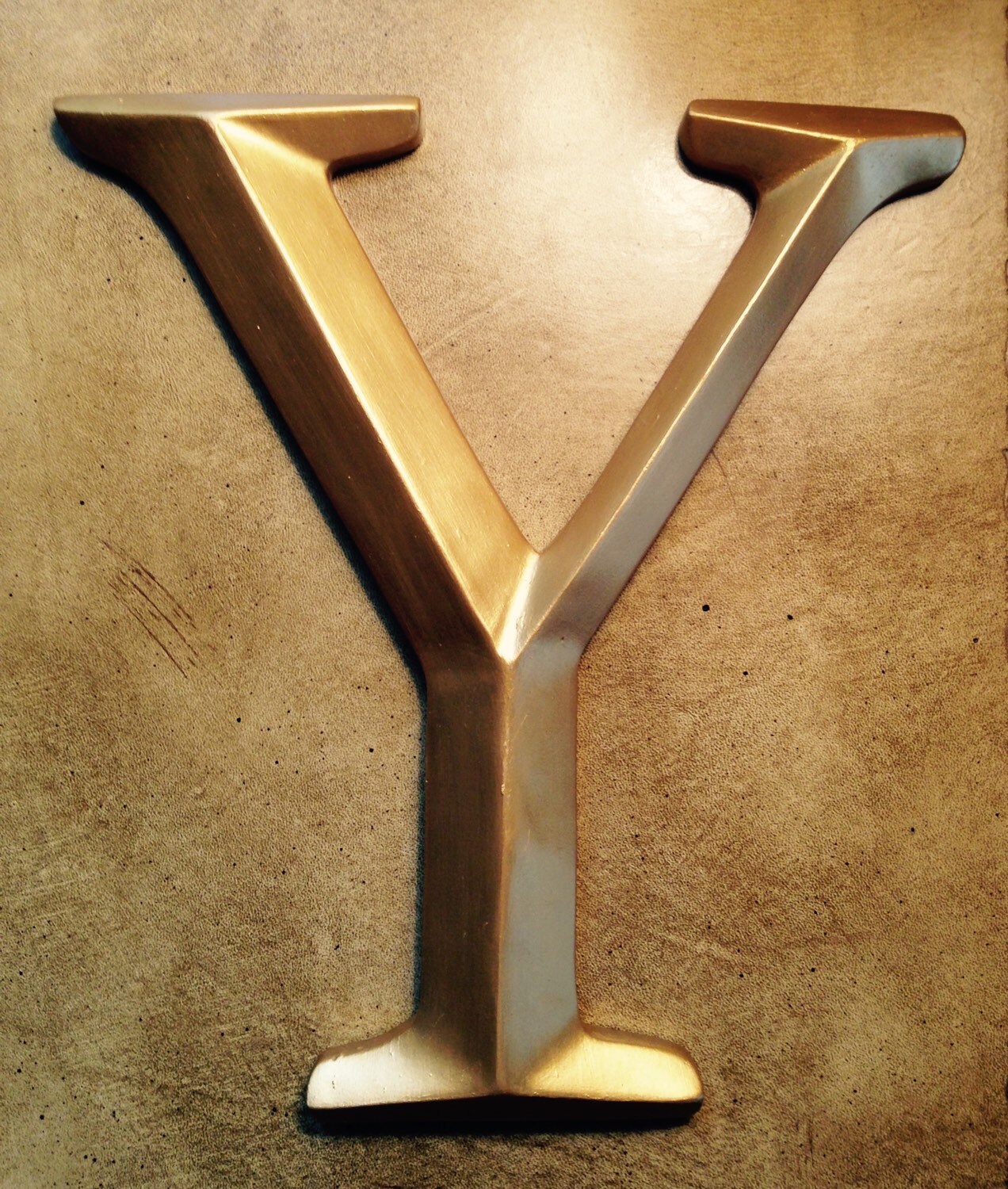 Large wall letter Gold letters Photo shoot prop Photo wall