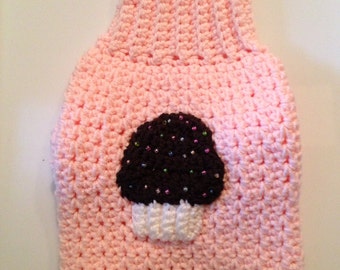 Dog sweater, dogs, sweaters , crochet, pink, pets,