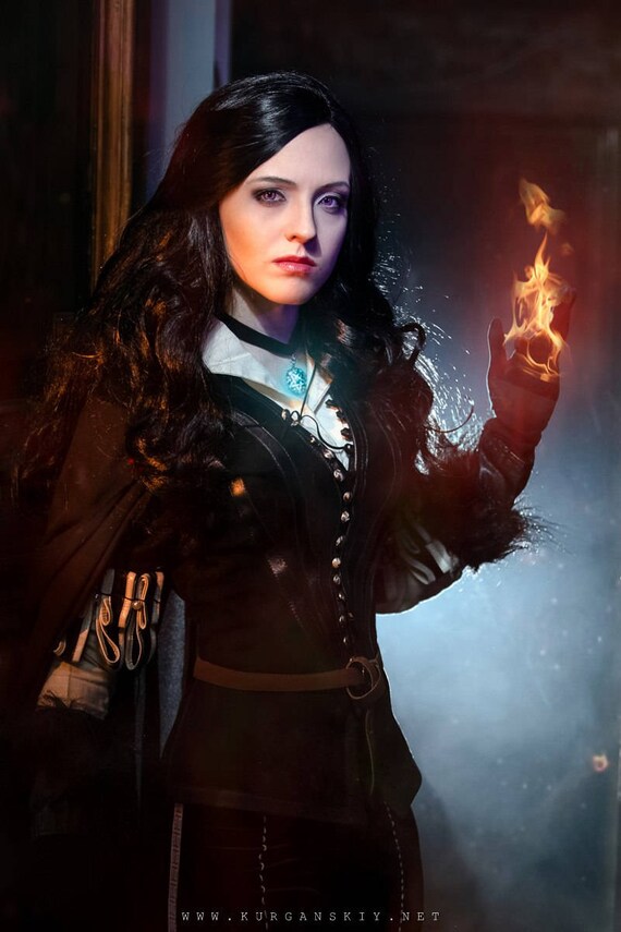 Yennefer Cosplay Costume From The Witcher 3 Wild Hunt