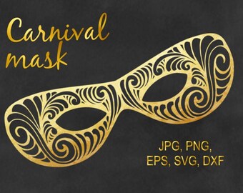 Carnival mask | Etsy