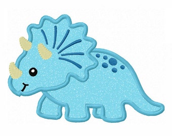 dinosaur Applique Machine Embroidery Design NO:0031