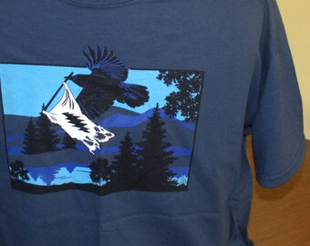 Mens Grateful Dead shirt. Grateful Dead "Liberty" t shirt