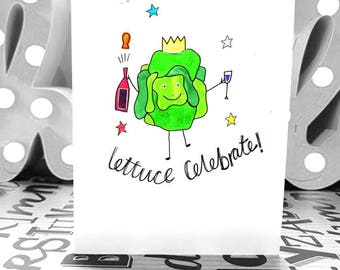 Lettuce celebrate | Etsy