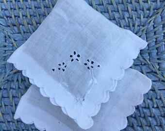 Balsam Fir - Vintage Handkerchief Sachets