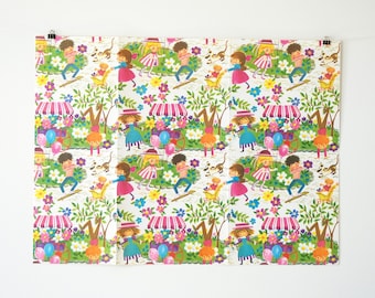 Vintage Wrapping Paper - Vintage Gift Wrap - Vintage Paper - Vintage Gift Wrapping