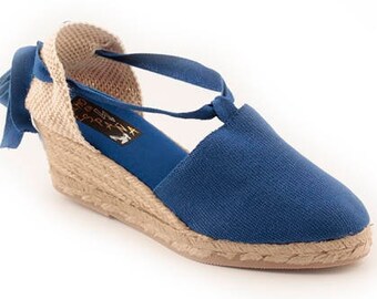 6 cm Valencian espadrilles - lace up
