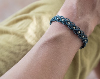 Macrame bracelet, handmade jewelry, micro macrame, handmade macrame, friendship bracelet