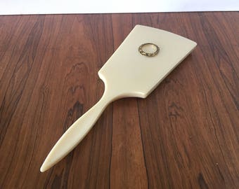 Vintage Celluloid Hand Mirror
