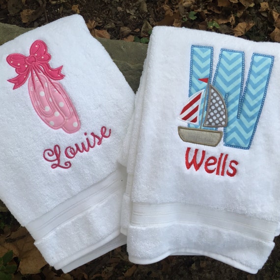 Personalized Children's Bath Towel