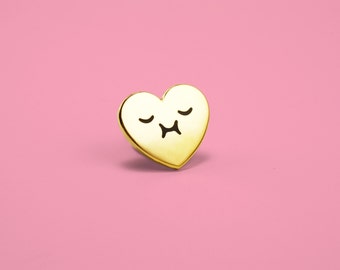 Happy Heart Enamel Pin