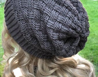 Long beanie-merino cashmere silk yarn