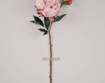 Artificial Peony Flower Stem