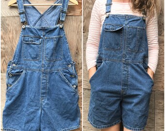 Denim Shortalls Overalls by GAP - Women's M/L