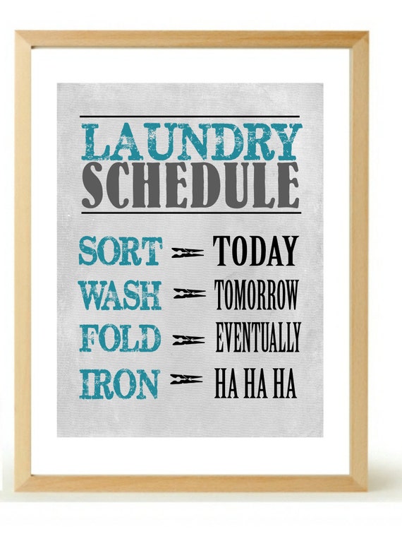 Funny Laundry Room Sign laundry room decor laundry room art