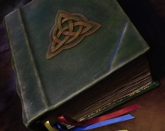 Fully Printed Charmed Inspired Book of Shadows Replica 500 Aged Pages FREE U.S. SHIPPING
