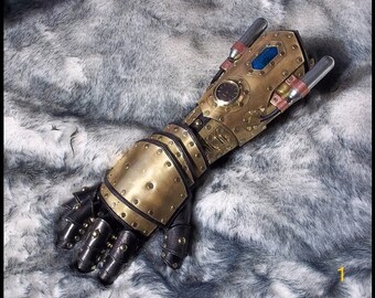Customized Steampunk Gauntlet (Materials Deposit)