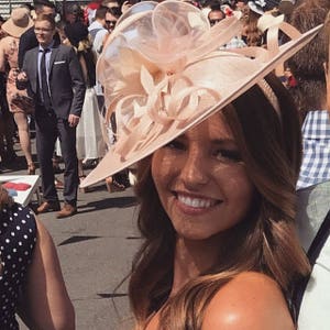 Alisha ..Nude blush Feather Fascinator..Stunning Sinamay Fascinator on a Headband..