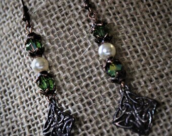 Celtic Dangle Earrings