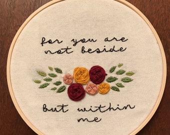Loving Someone (the 1975) hand embroidery