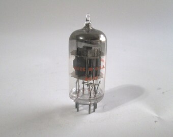 Vintage Sylvania Vacuum Tube, 6AN8A, Electron Tube, Sylvania Vacuum Tubes, New in Box, New Old Stock, 9 Pin Vacuum Tube