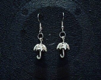 Umbrella Parasol Dangle Earrings