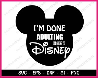 done adulting going to disney