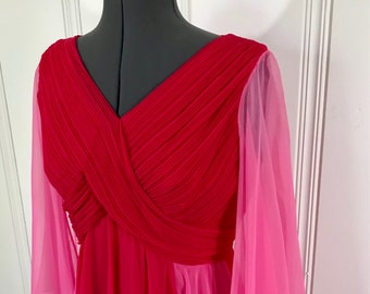 1970s- Late 60s Jack Bryan Maxi Dress sizd L