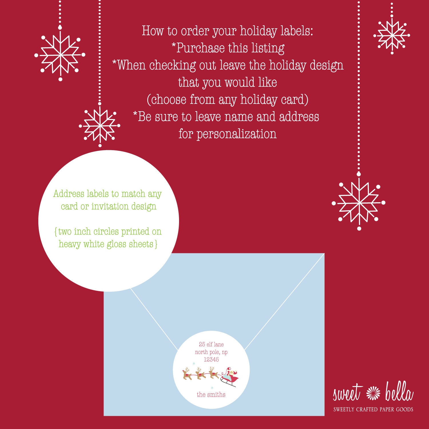 return address labels
