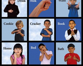 First Signs - ASL Lenticular Poster