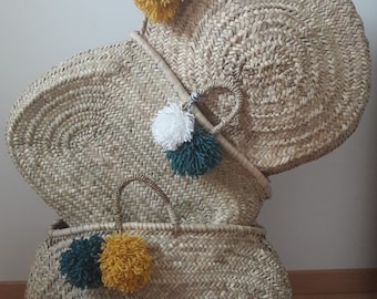 Chic and Bohemian basket