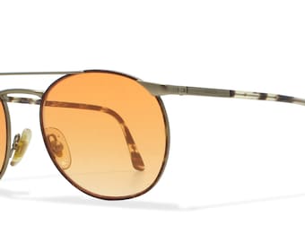 Gucci 1345 QW4 Multicoloured Vintage Sunglasses Round For Men and Women