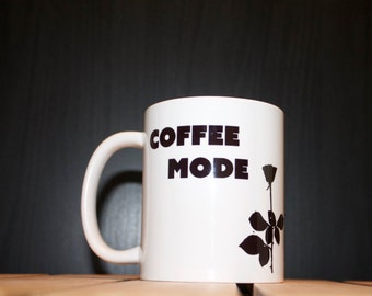 Coffee Mode "Depeche Mode Violator" inspired mug