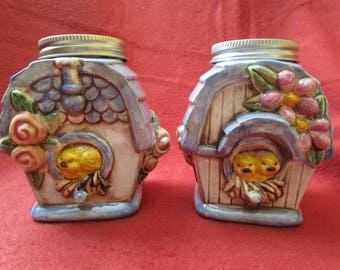 Birdhouse Salt and Pepper Shaker Set