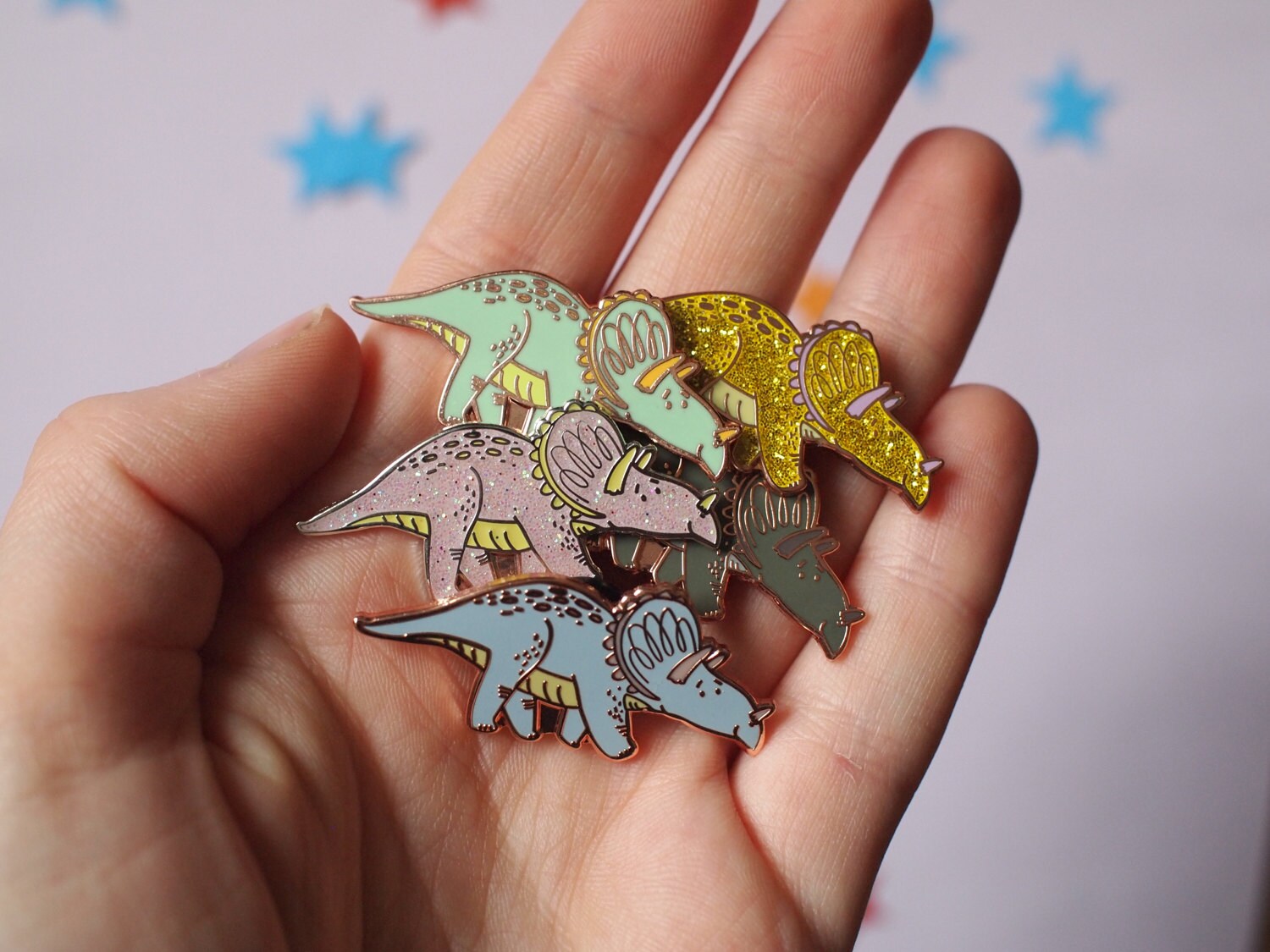 Dinosaur Enamel Pin