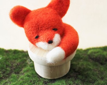 Red Fox Needle Felting Kit