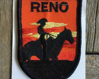Reno Nevada Vintage Souvenir Travel Patch from Reno Tahoe Specialty, Inc