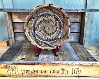 Ponderosa Pine needle basket