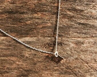 Kids Stamped Sunburst Necklace