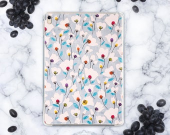 iPad 10.5 Case New iPad 9.7 2018 Case Poppies iPad Pro 10.5 Case Floral iPad 5 Cover iPad 4 Case iPad Air 2 Case iPad 12.9 Case iPad cn9008