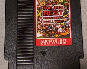 SALE*** Best Nintendo NES Games Collection Cart. 143 Games Total !!! FREE Shipping