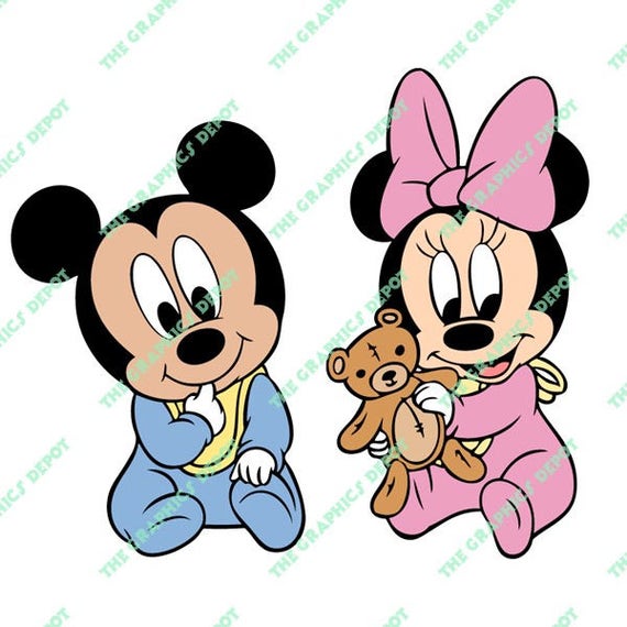 Free Free 246 Baby Minnie Mouse Svg Files SVG PNG EPS DXF File