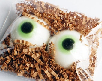 Eyeball Soap, Halloween Soap, Party Favors, Glycerin Soap, Novelty Gift Soap, Monster Soap, Scary Soap, Artisan Soap, Melt and Pour Soap