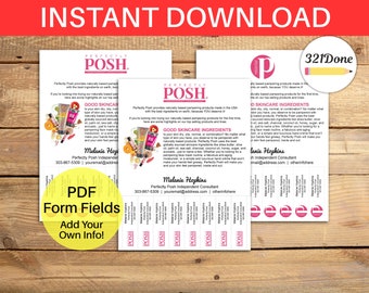 flyer with tear off tabs template