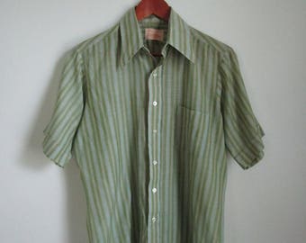 mens 60s button down shirts