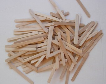 250 Wooden popsicle Craft Sticks