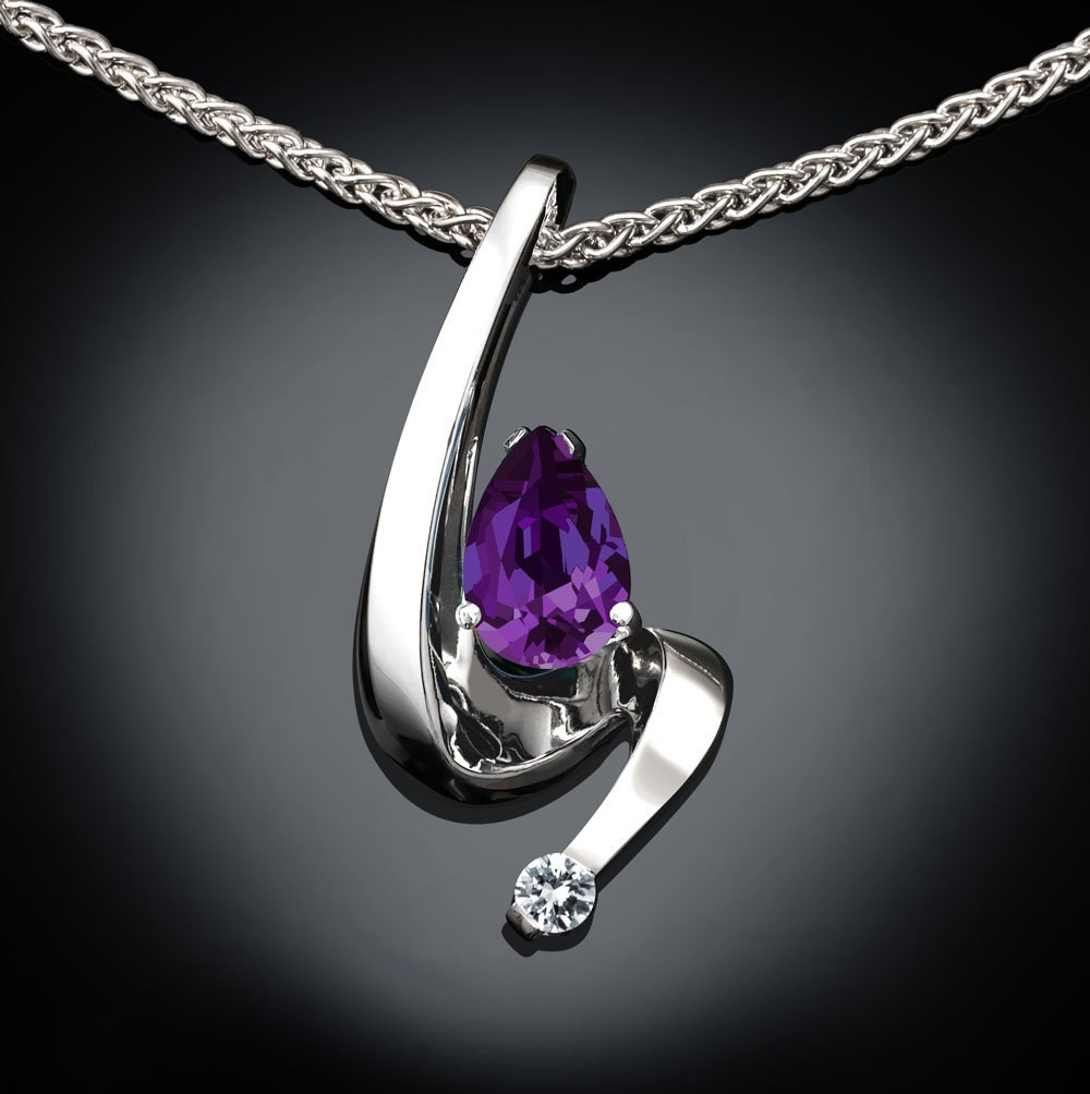 sapphire birthstone necklaces sapphire birthstone necklaces