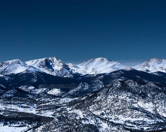 Front Range Colorado Rocky Mountains Wall Art