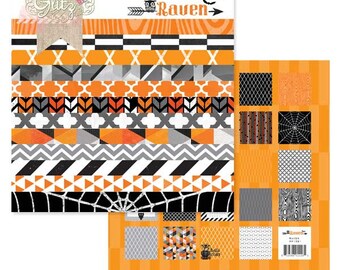 Glitz Design Raven 6x6 Paper Pad -- MSRP 6.00