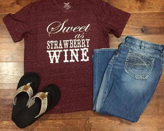Sweet as Strawberry Wine